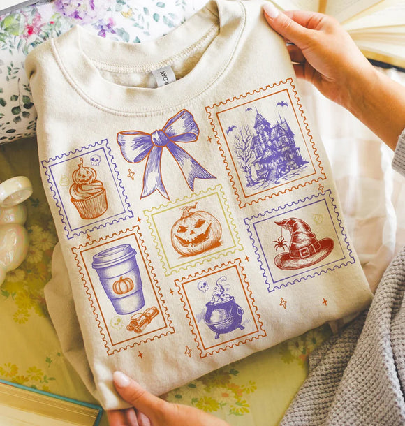 Halloween Stamps Tee