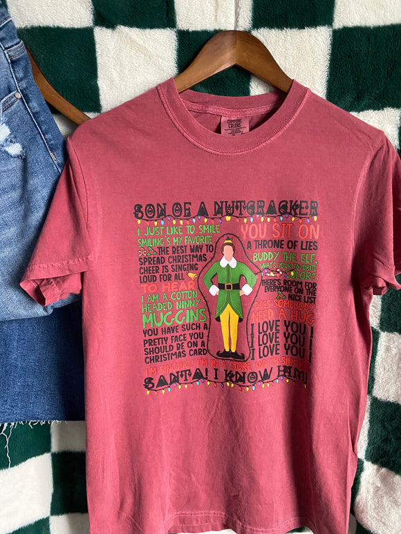 Elf Quotes Tee