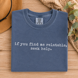 Seek Help Tee